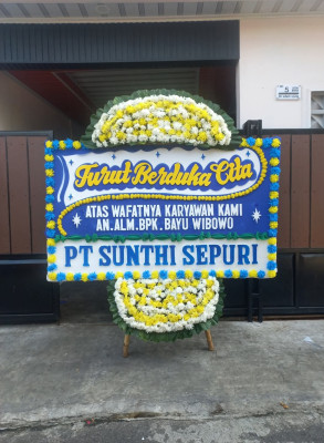 Papan Bunga Duka di Nagara